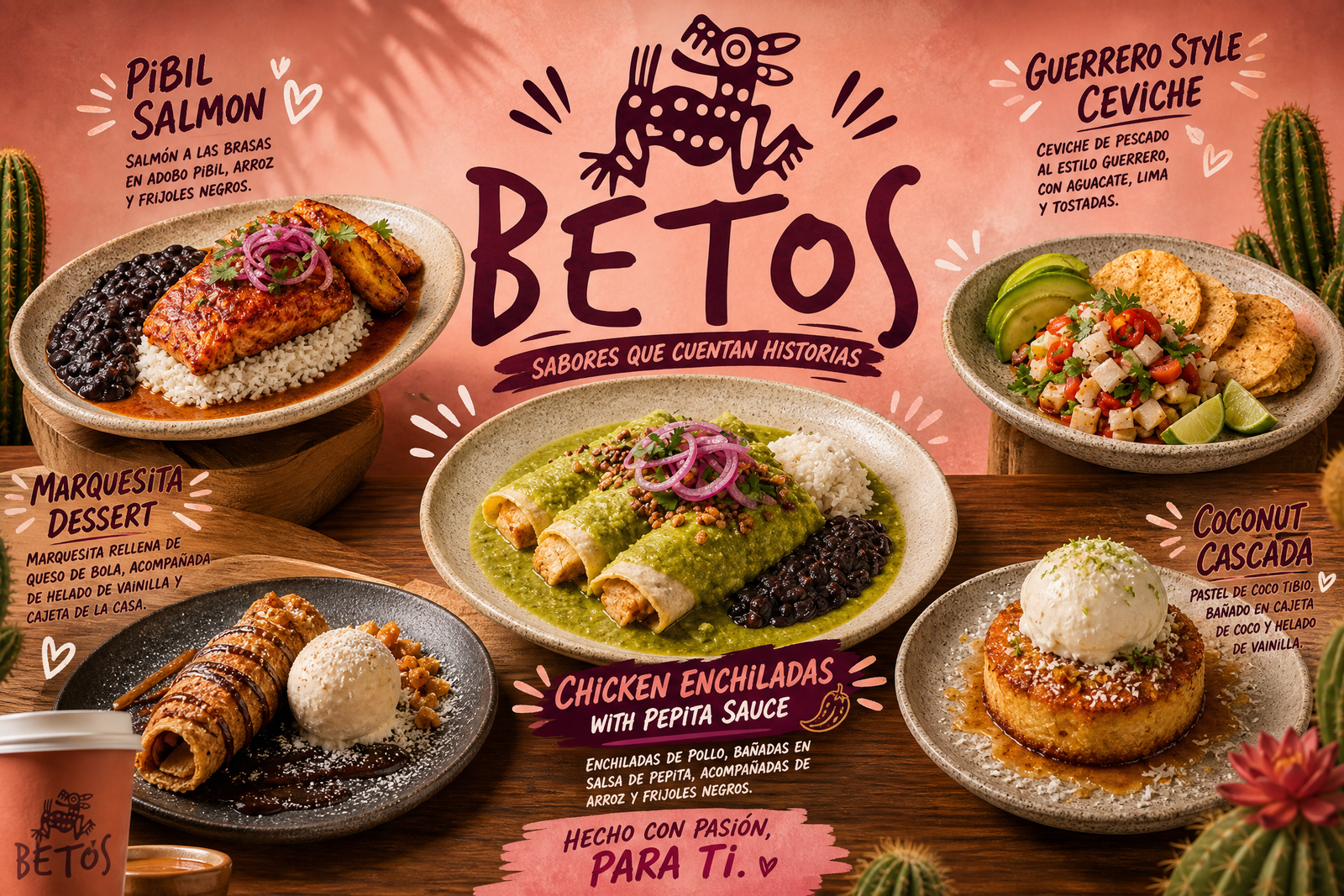Betos signature dish